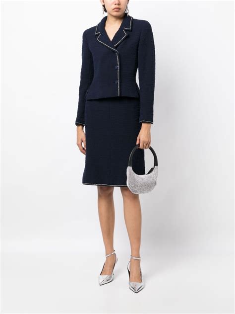 chanel suit ebay|pre owned skirt suit sets.